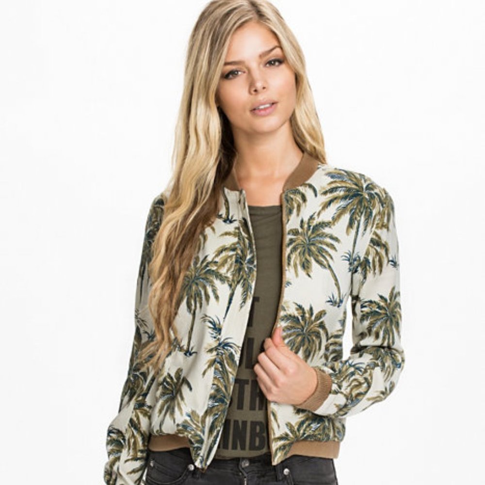 Ralph Lauren Denim Supply Palm Tree Bomber Jacket